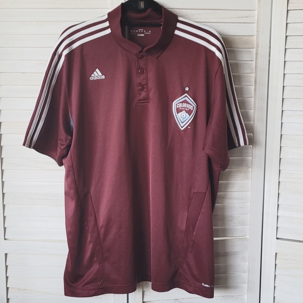 Adidas MLS Rapids Polo Shirt, Men's XL